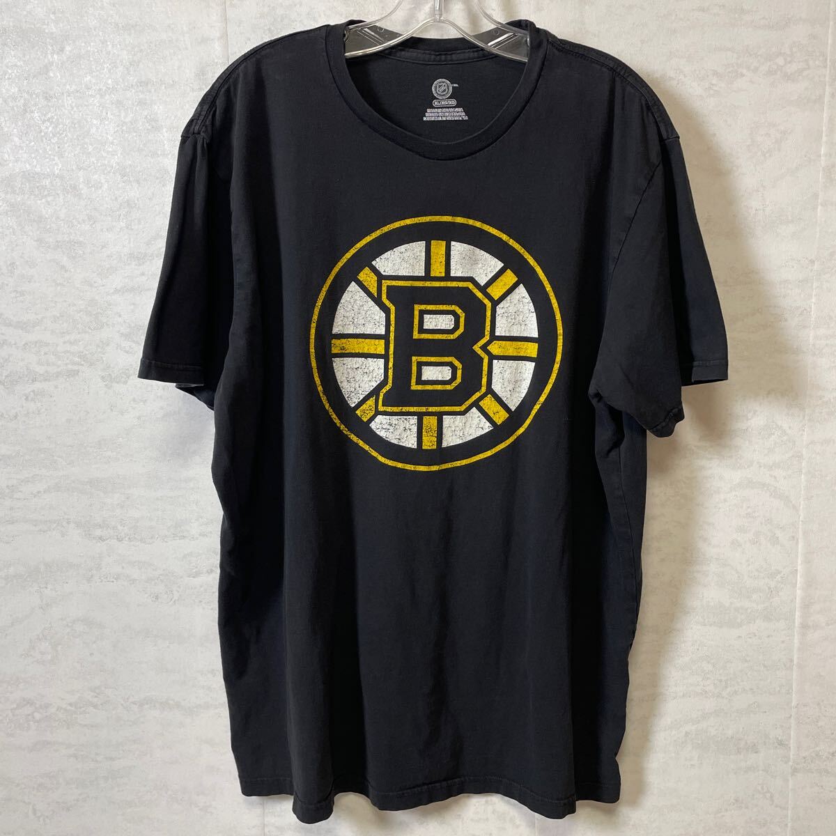 半袖Tシャツ アイスホッケー　NHL サイズXL ブラック Tシャツ プリントTシャツ メンズ古着　2500_画像1