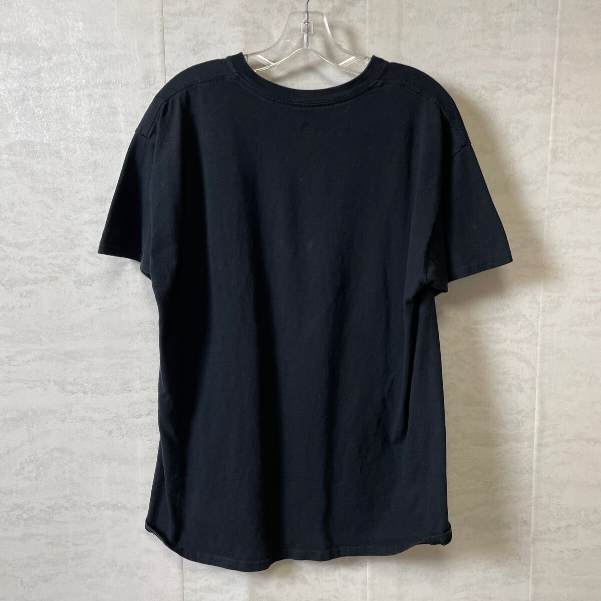 半袖Tシャツ サイズL 黒ブラック　NHL アイスホッケー　コットンシャツ　メンズ　古着　3026_画像5