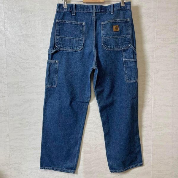  Carhartt CARHARTT thin Denim painter's pants size XL men's old clothes 