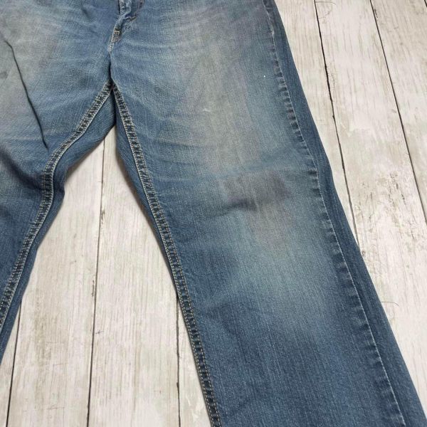 LEVIS529 リーバイスＷ34Ｌ34 ややバギーパンツ 青ブルーメンズ古着の画像7