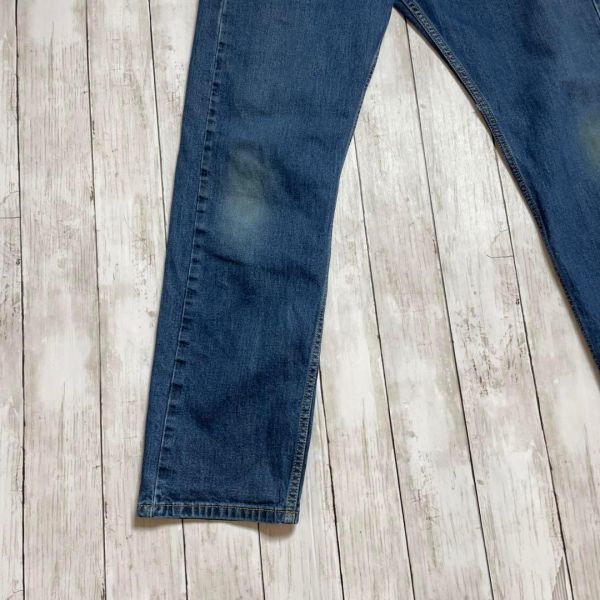 LEVIS505 リーバイスＷ34Ｌ30 サイズＬ 青ブルー デニムパンツ古着の画像4