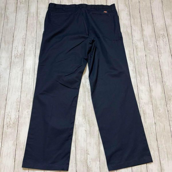  Dickies W42 work pants navy blue color navy size 2XL long trousers old clothes 