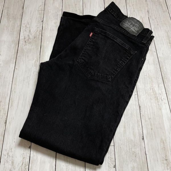 Ｗ36 リーバイス559 LEVIS コロンビア製 黒ブラック メンズ 古着の画像1