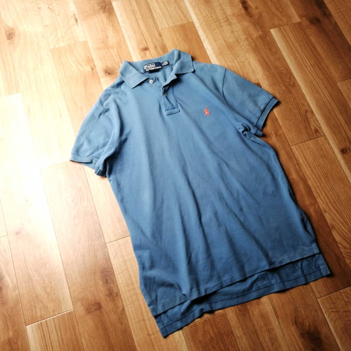 Polo by RarphLauren ポロラルフローレン ポロシャツ スキッパー Sサイズ 24-0418fu01【4点同梱で送料無料】_画像2