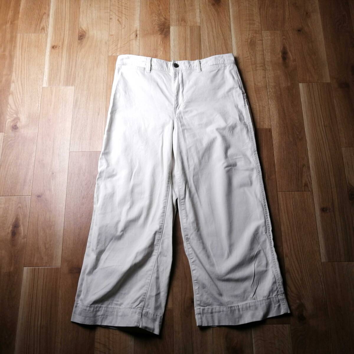 GAP Gap широкий брюки хлопок брюки размер 12 24-0422fu05[4 пункт включение в покупку бесплатная доставка ]