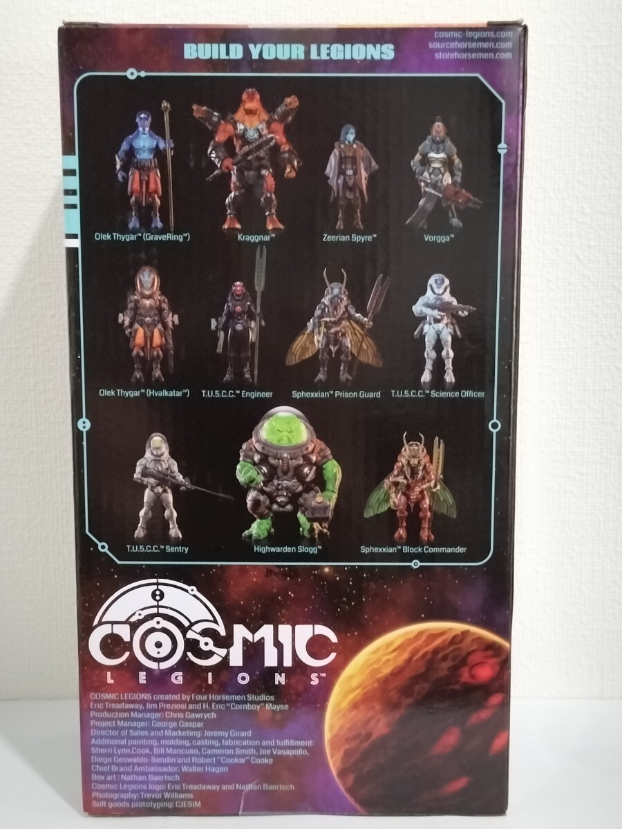 Cosmic Legions　コズミック・リージョンズ　サイエンス・オフィサー　フィギュア　Four Horsemen Studios
