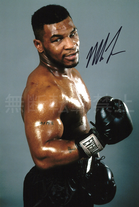 マイク・タイソン 直筆サインフォト ボクシング Mike Tysonの画像1