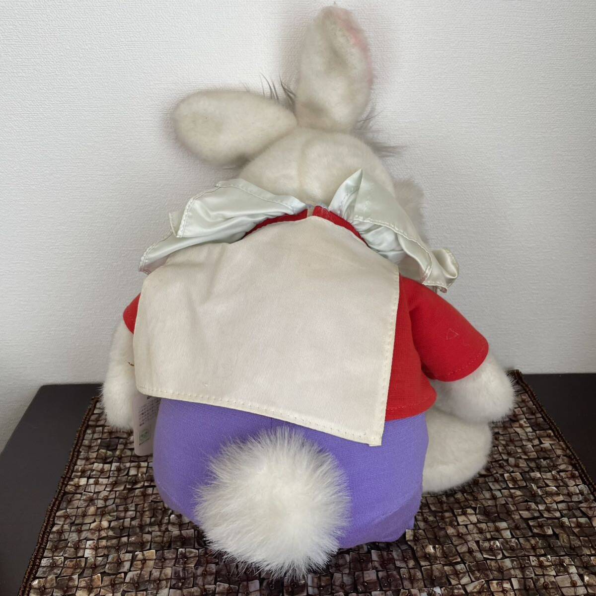 White Rabbit ぬいぐるみ東京ディズニーランド不思議の国のアリスの画像2