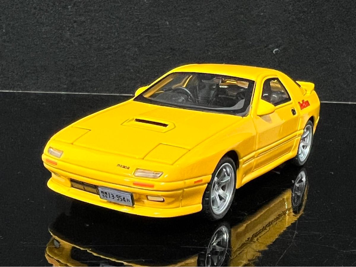 マツダ RX-7 FC mazda 1/32 ミニカー H163 イエロー