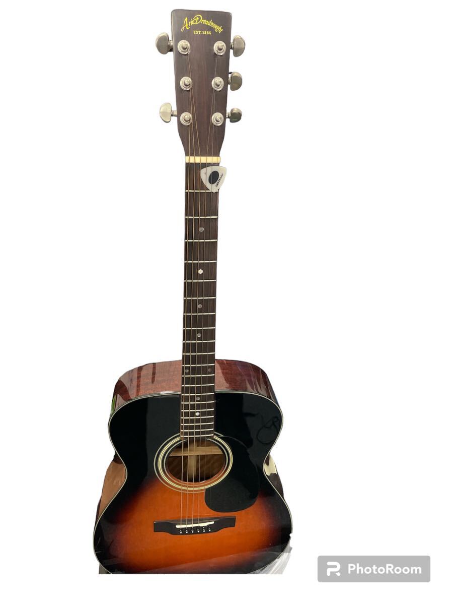 【現状品】アコースティックギター ギター 楽器 Aria Dreadnought EST.1956 （YTK-185）の画像1