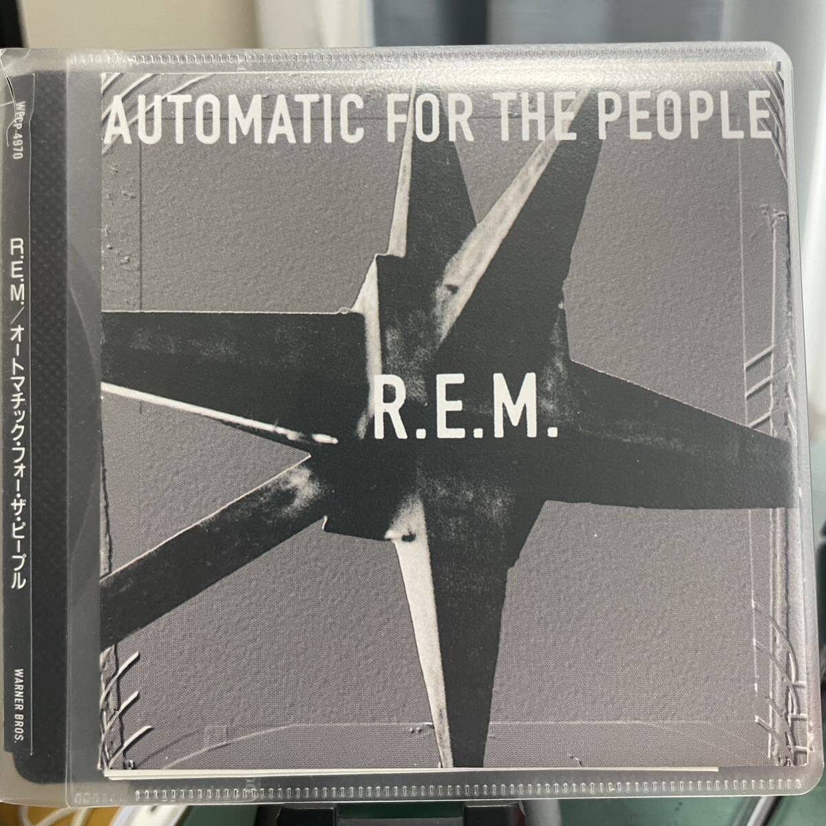 R.E.M. - AUTOMATIC FOR THE PEOPLE 国内版帯付き REM_画像1