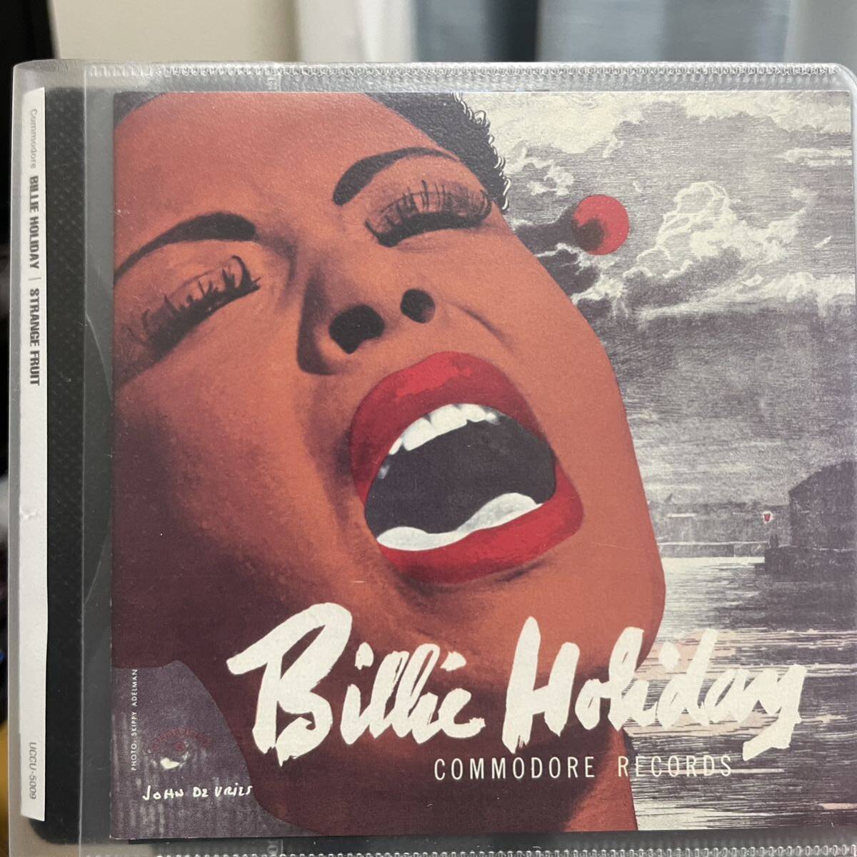 BILLIE HOLIDAY - STRANGE FRUIT 国内版帯付き ビリー・ホリデイ 奇妙な果実の画像1