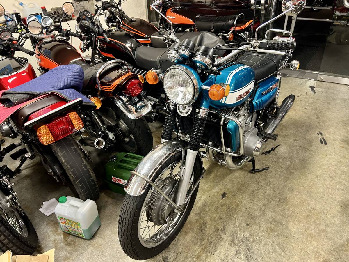 国内物　GT750 車検2年付き　昭和47年　えんぴつ　　　　　　　gt380 kh500 500ss 750ss gt380 gt550 z550fx 400 250_画像3