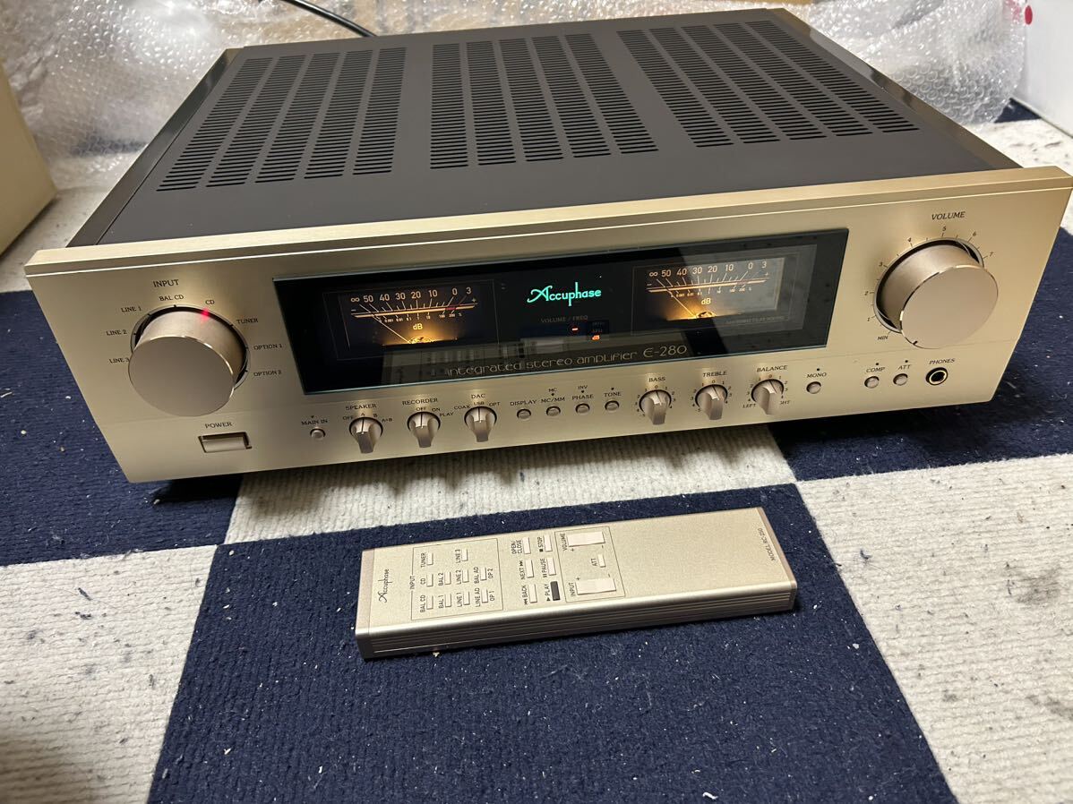 Accuphase E-280 プリメインアンプ アキュフェーズの画像1