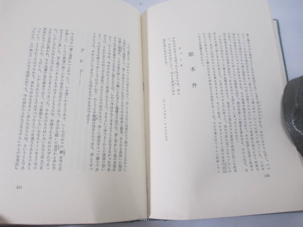 漂泊者 大島亮吉 昭和４１年 特製限定１００部 二重函 ハーケン型ペーパーナイフ付の画像4