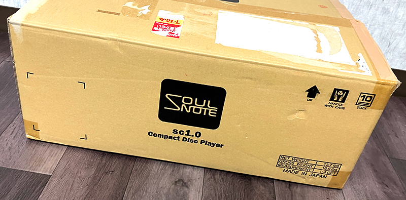 ■SOULNOTE sc1.0 CDプレーヤー リモコン・説明書・元箱・スパイク付属 ソウルノート■の画像10