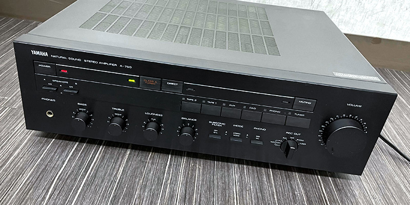 ■YAMAHA A-750 プリメインアンプ 説明書・元箱付き ヤマハ■の画像2