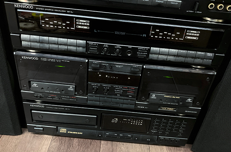 KENWOOD コンポ ロキシー ROXY G5 カセット レコード コンポ Yahoo!オークション - KENWOOD ROXY G5 システムコンポ ロキシー