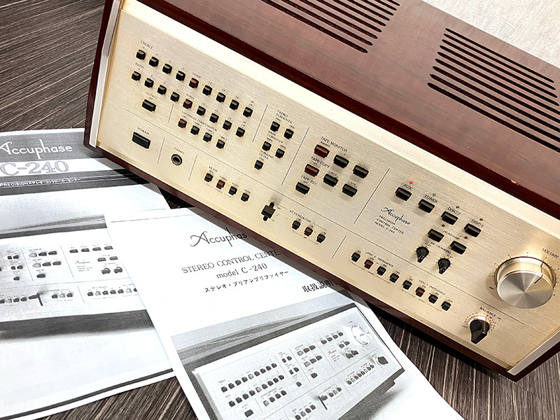 ◇Accuphase アキュフェーズ C-240 プリアンプ◇|アキュフェーズ ◇Accuphase アキュフェーズ C-240 プリアンプ◇|アキュフェーズ