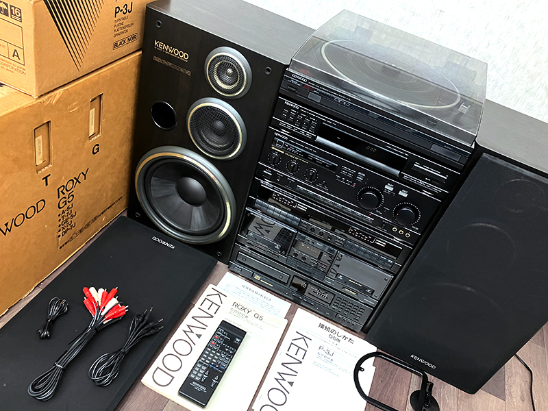 ■KENWOOD ROXY G5 システムコンポ ロキシー リモコン・説明書・元箱付属 ケンウッド■の画像1