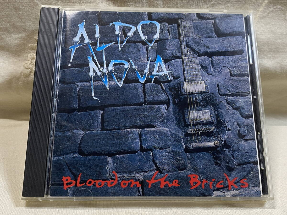 [メロハー] ALDO NOVA - BLOOD ON THE BRICKS PHCR-1087 国内初版 日本盤 廃盤_画像1