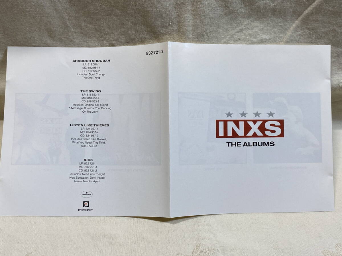 INXS - LISTEN LIKE THIEVES 西独盤 WEST GERMANY盤 蒸着仕様_画像6