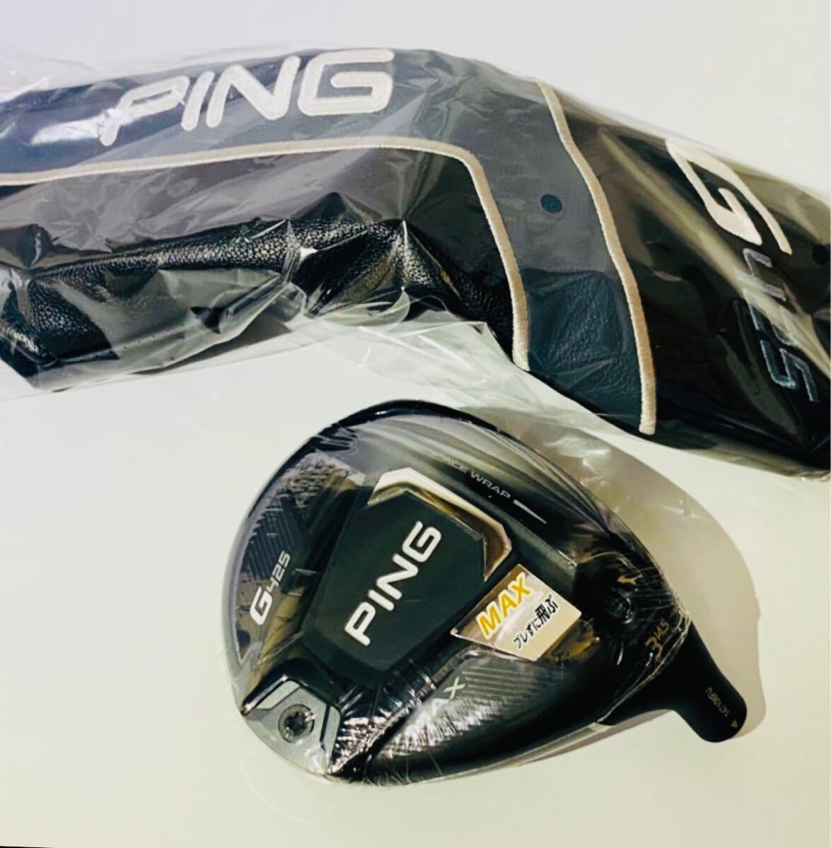 新品！PING ピン G425 MAX フェアウェイウッド 3W FW 14.5° ヘッドカバー付き ヘッド単品 日本仕様 正規品G430 _画像1