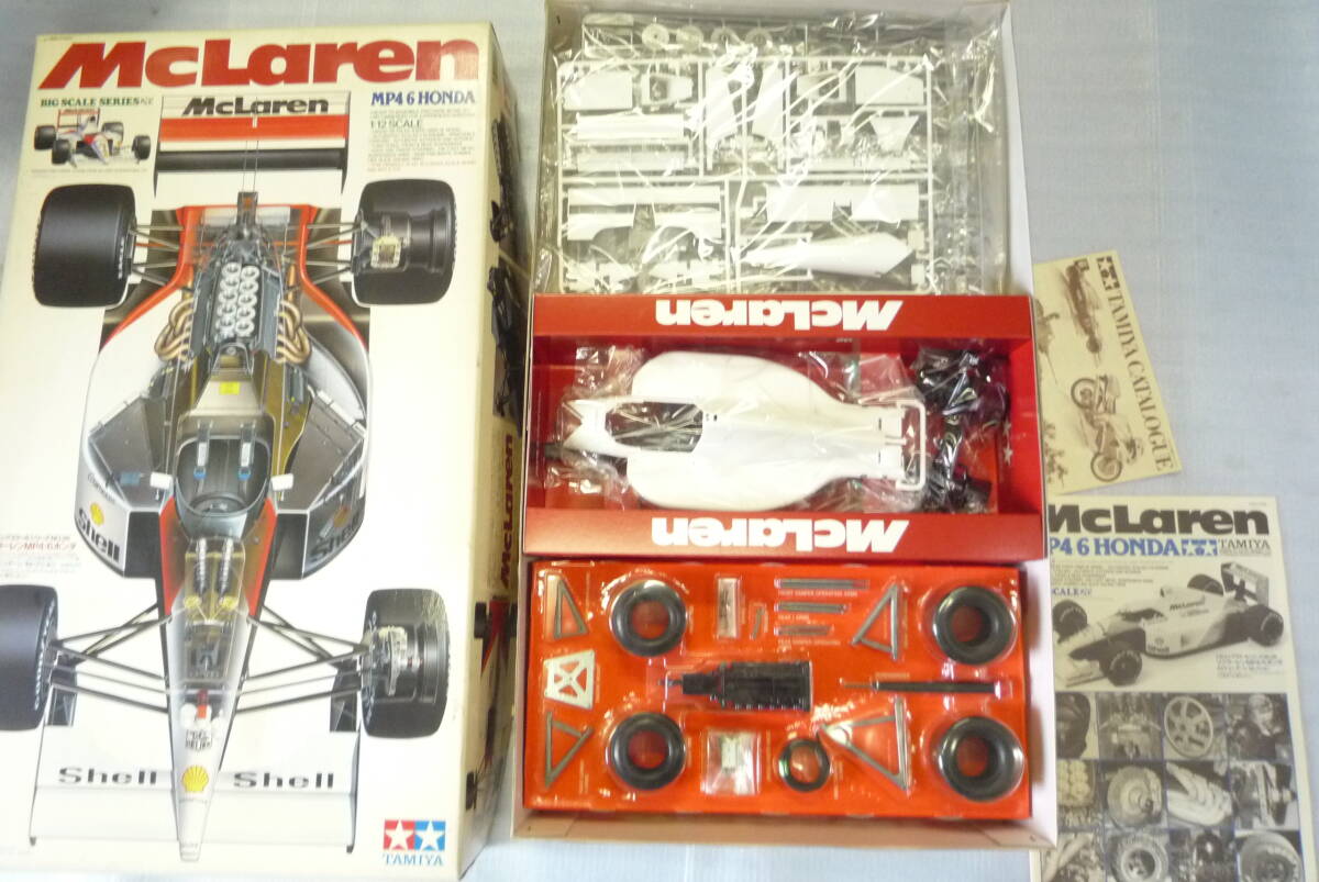  1/12ビックスケールシリーズNO.2６ マクラーレンＭＰ４/６ ・ビンテージ セレクション・ McLaren MP46 HONDA /タミヤ TAMIYAの画像2