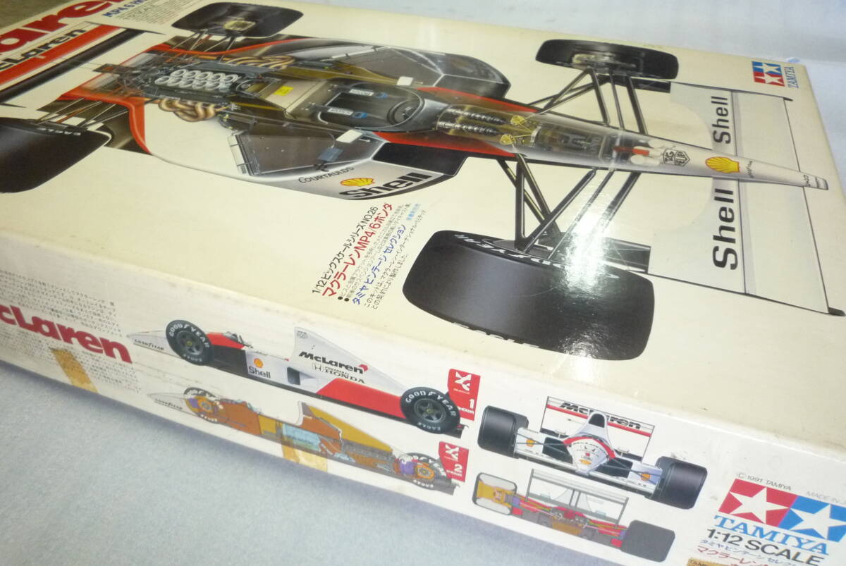  1/12ビックスケールシリーズNO.2６ マクラーレンＭＰ４/６ ・ビンテージ セレクション・ McLaren MP46 HONDA /タミヤ TAMIYAの画像5