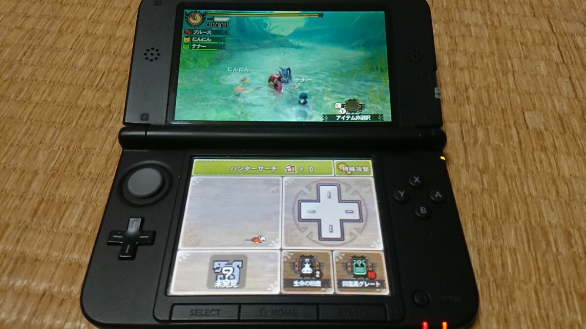 ニンテンドー3DSLL ブラック　本体動作品　箱、説明書なし中古【送料無料】　_画像4