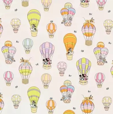 ★ディズニーミッキー ＆ フレンズ　ショッピングバッグ エコバッグ 気球★Disney Store Japan 30th Anniversary ディズニーストア30周年