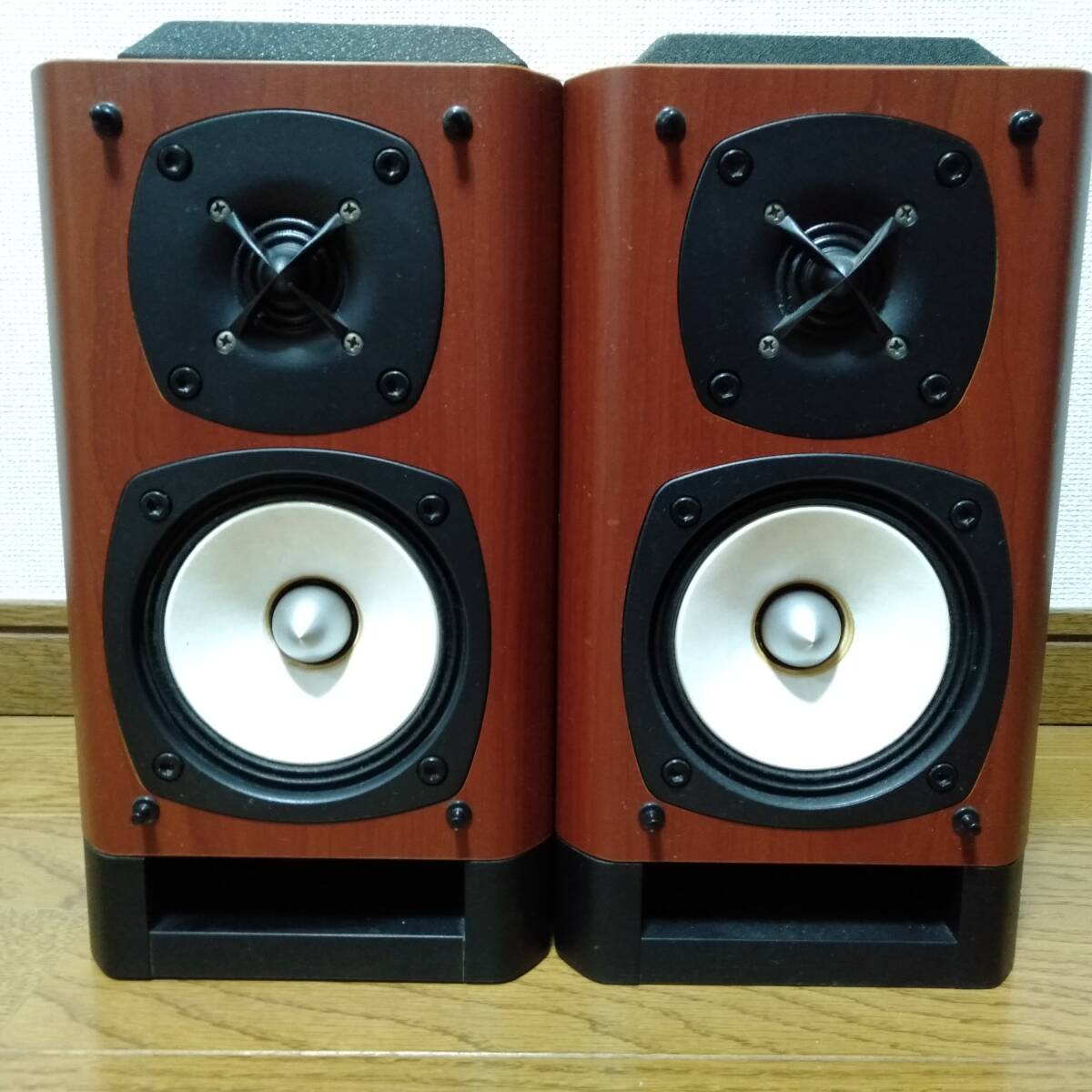 ONKYO speaker D-55EX stereo left right 2 pcs set 80w