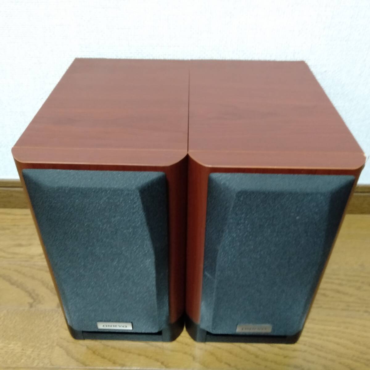 ONKYO speaker D-55EX stereo left right 2 pcs set 80w