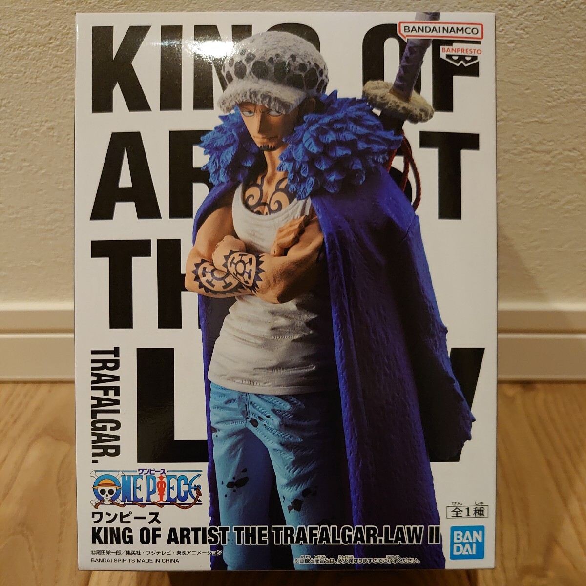 【未開封】 ワンピース KING OF ARTIST THE TRAFALGAR.LAW Ⅱ トラファルガー・ロー ONE PIECE FIGURE_画像1