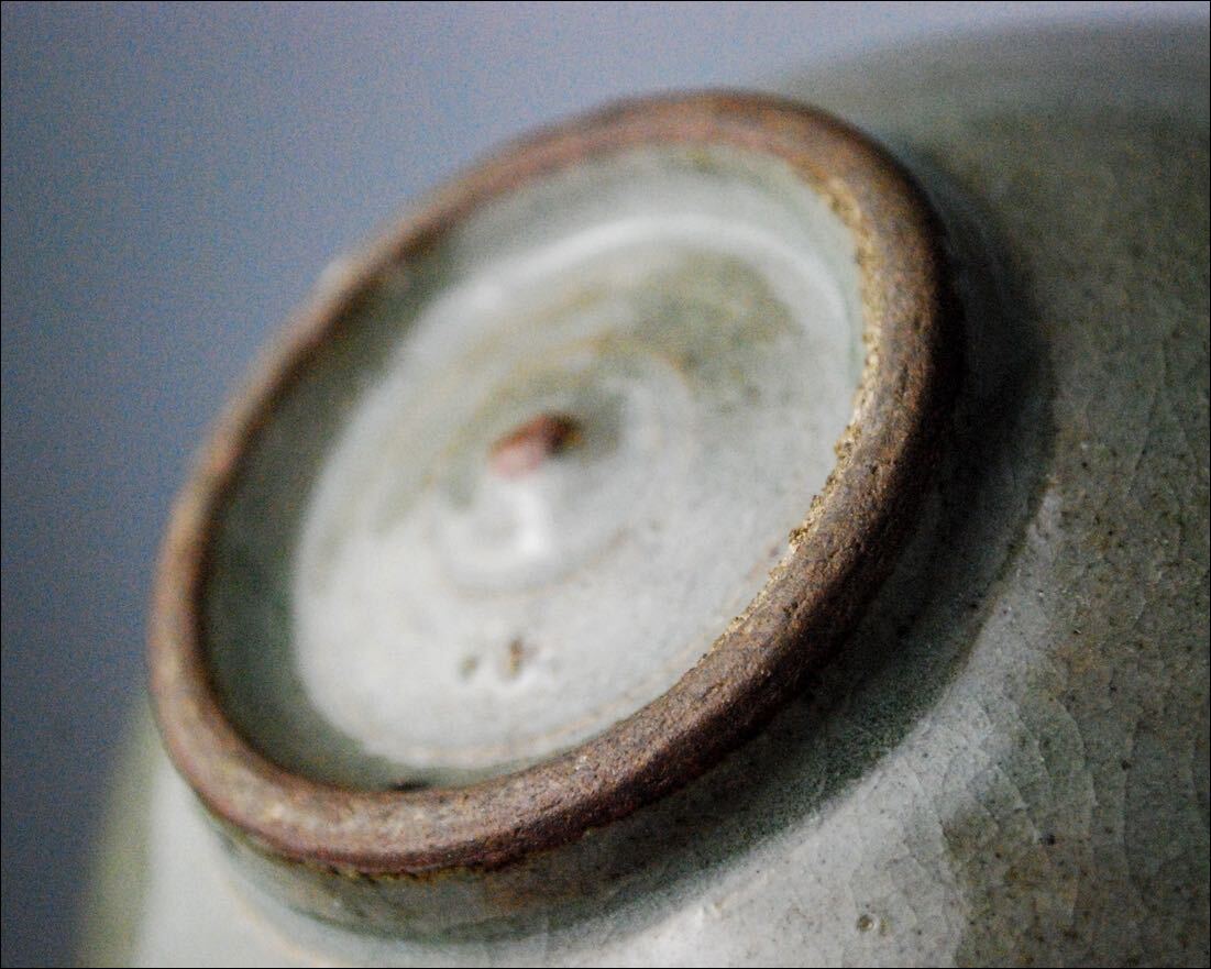  утро . изобразительное искусство Goryeo селадон три перо журавль белый .. чашка кондитерские изделия горшок 