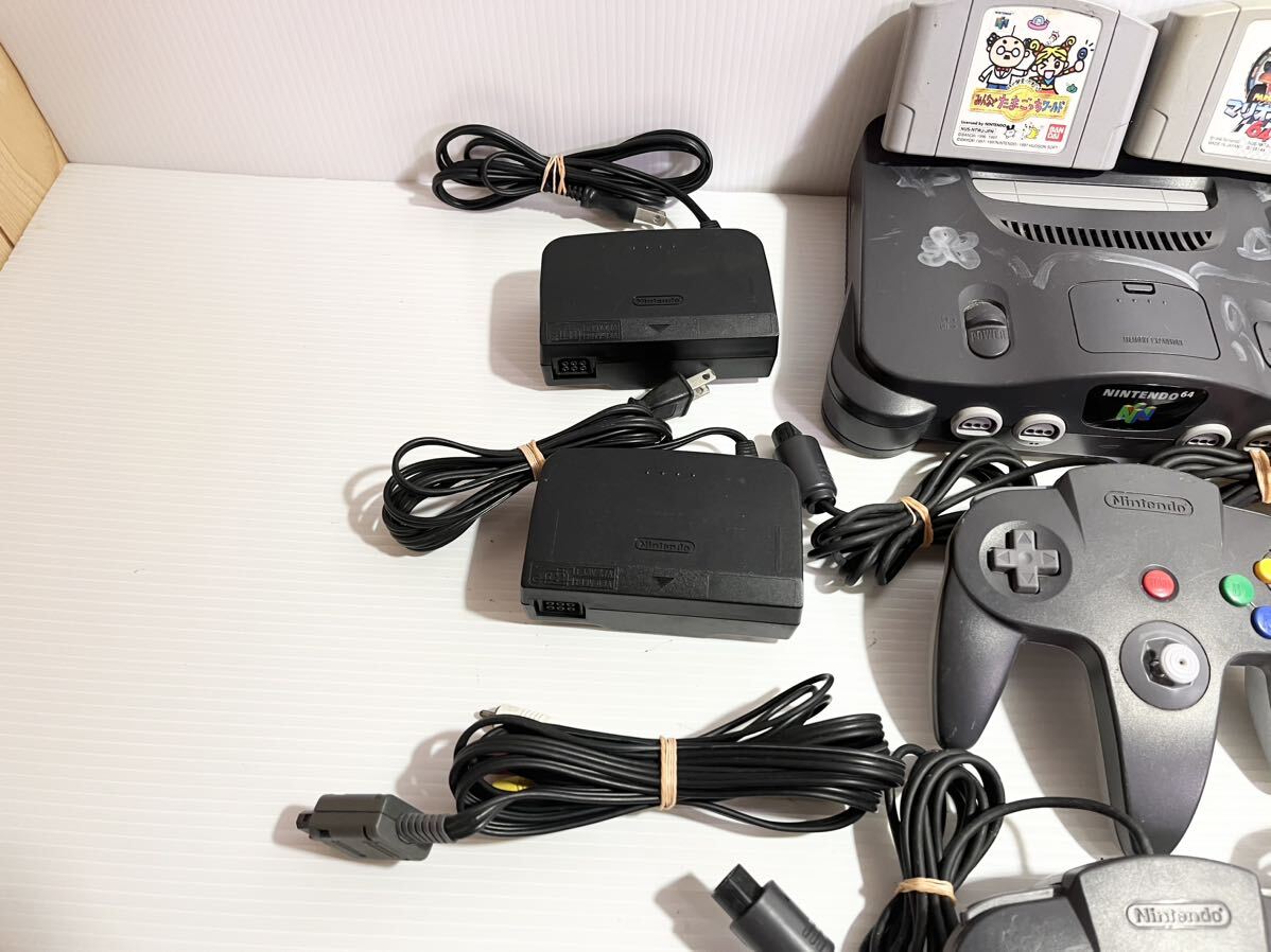 ◎1円〜Nintendo ゲーム機 ソフト 色々まとめて スーパーファミコン ニンテンドー64 動作未確認 ジャンク扱い 任天堂 ◎の画像6