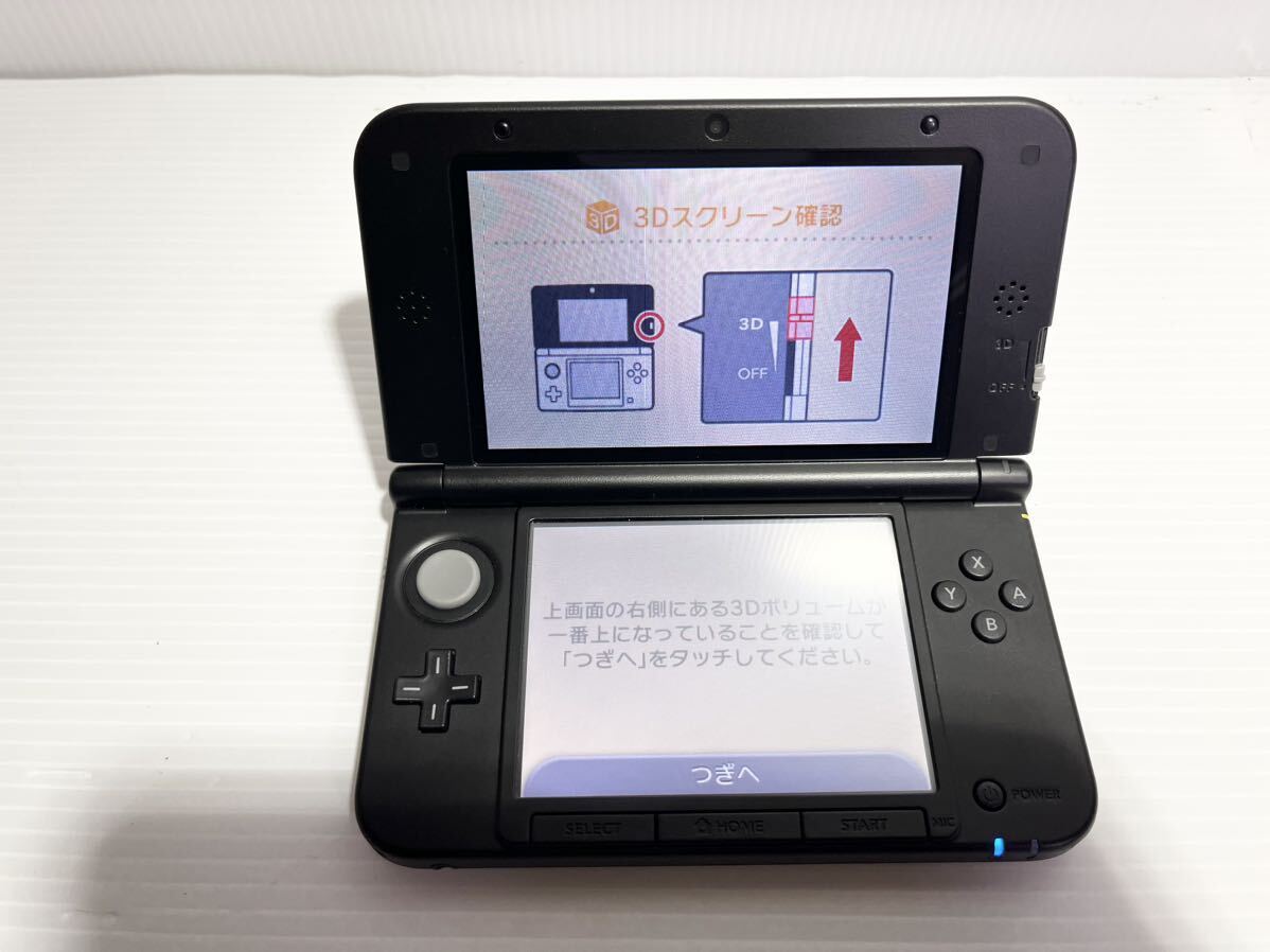 ◎1円〜Nintendo 3DS LL スーパーロボット大戦UXモデル 本体のみ 中古 動作確認済 初期化済み ニンテンドー 3DSLL ◎の画像3