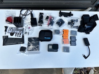 【中古】GoPro HERO5 BLACK アタッチメント他多数