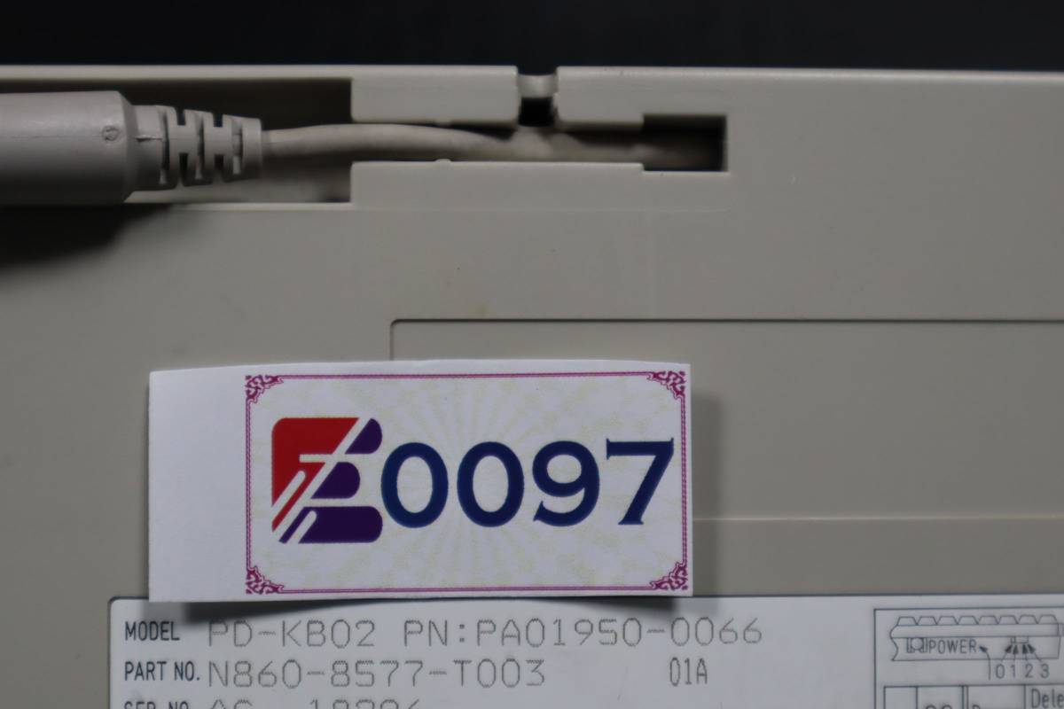 E0097 h PFU limited Happy Hacking PD-KB02 1997 year manufacture operation verification settled 