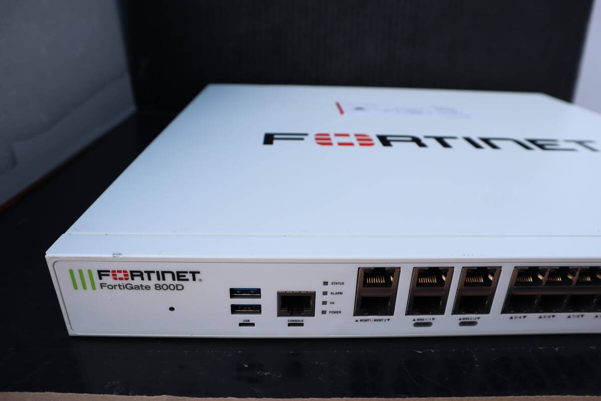 E8177 Y Fortinet FortiGate 800D ファイアウォール FG-800D フォーティネット フォーティゲート_画像2