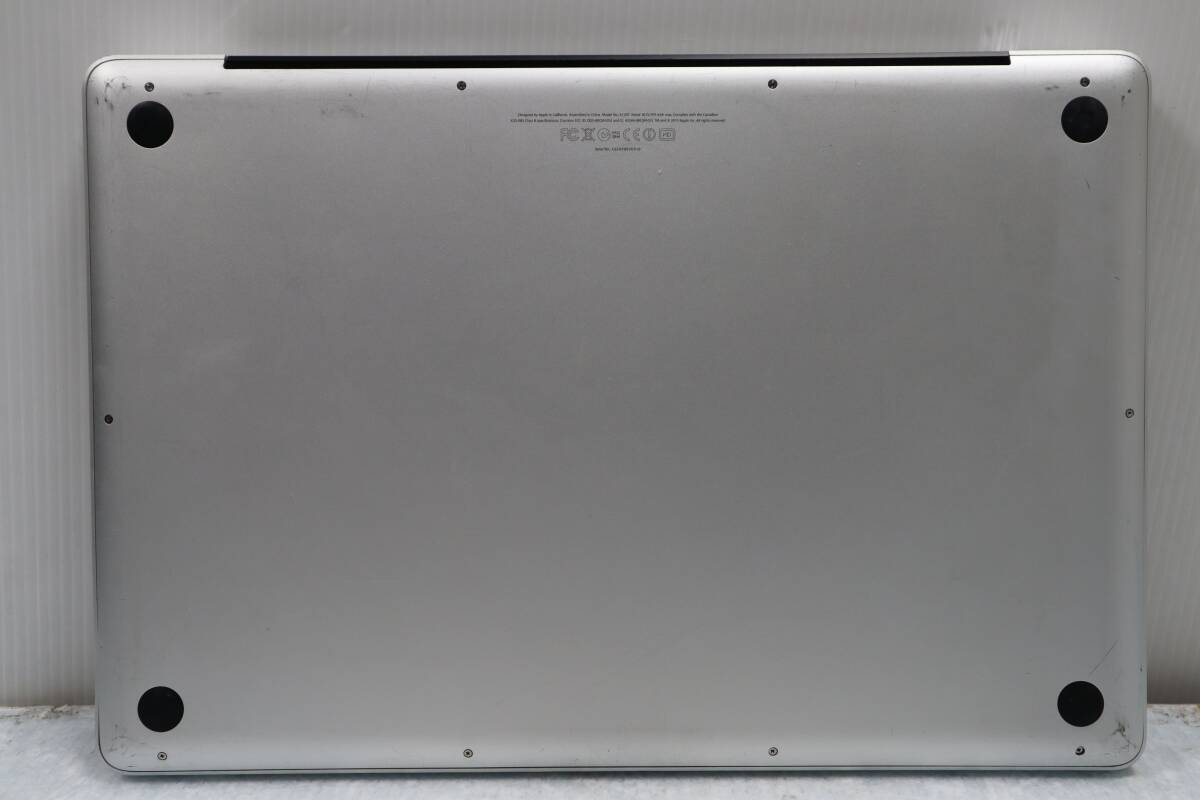 E4936 Y Apple MacBook Pro A1297 Core i7/2.5GHz RAM:4GB/HDD:750GB macOS X Lion認証済 動作品 充電器付き/訳ありの画像7