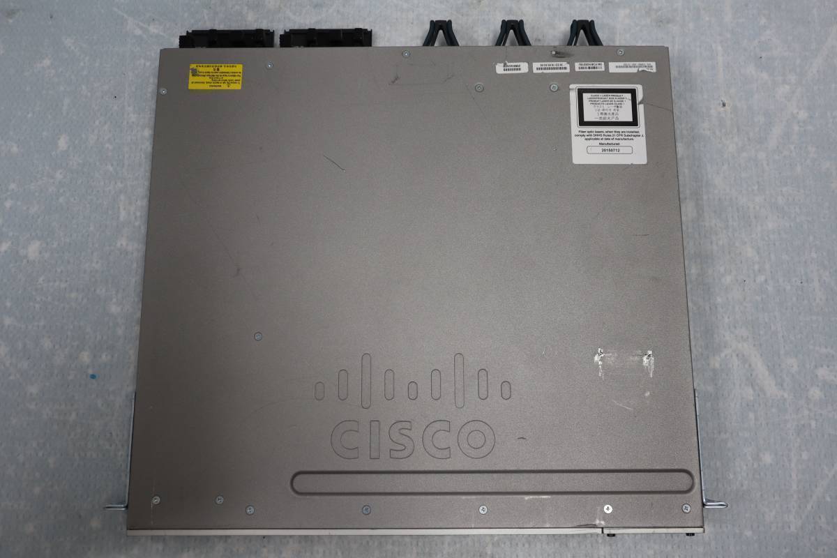 E4366 Y *Cisco Catalyst3850 WS-C3850-24S V02]/ module 10-2626-01*9ps.@/ 30-1410-04*4ps.