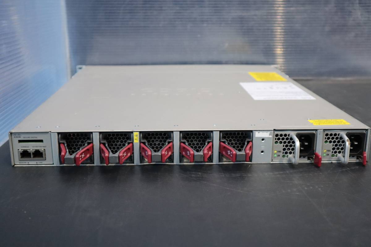 E6273 Y Cisco Catalyst 4500-Xシリーズ（WS-C4500X-16SFP+）/ Cisco 4本 GLC-TE 30-1475-01_画像8