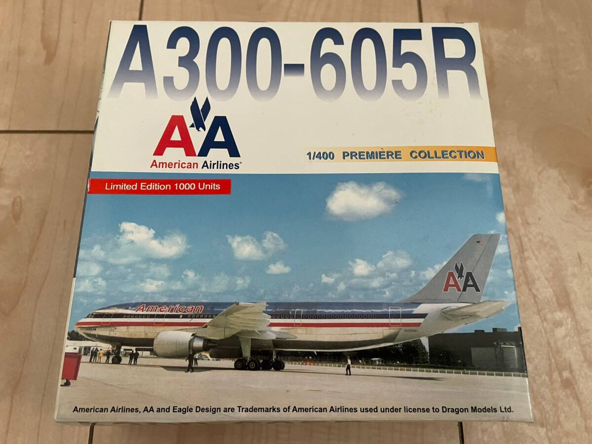 Dragon Wings 1/400 American Airlines Airbus A300-600 N59081 アメリカン航空 ドラゴンウイングス 55232の画像1