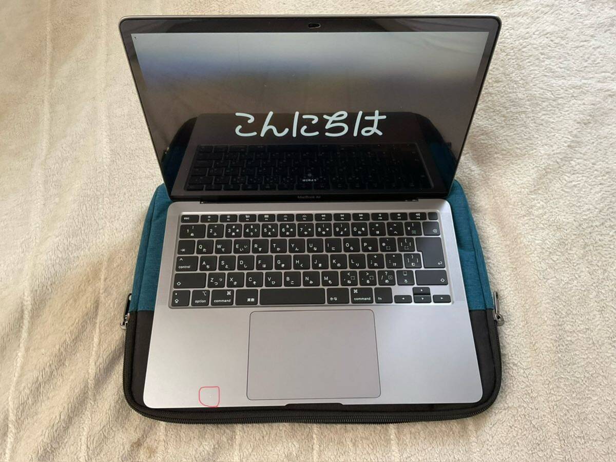 MacBook Air 2020 Intel core i5 メモリ 8GB ストレージ 512GB スペースグレイ_画像4