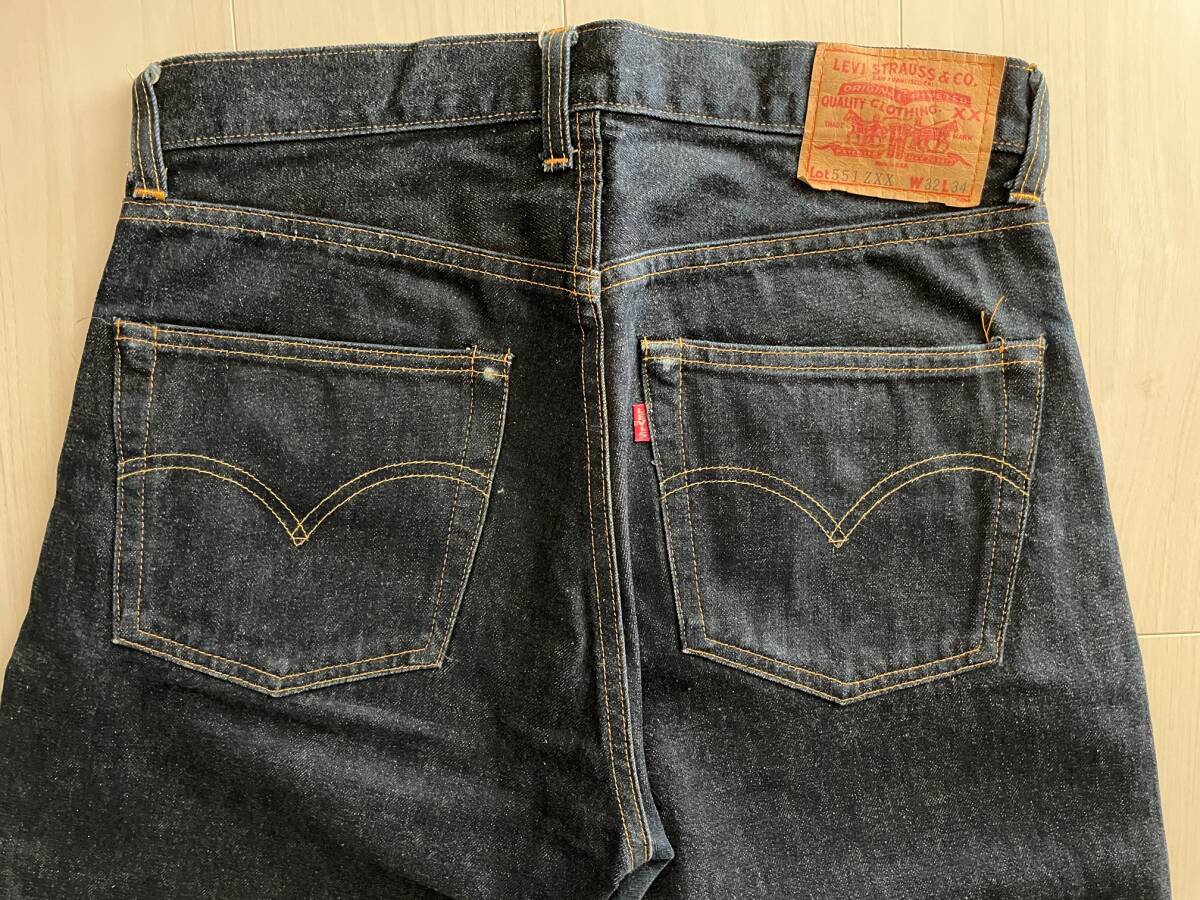 ★希少デニム 米国流通モデル LEVI'S　551ZXX　リーバイス　USA　バレンシア製　復刻　1963年モデル 　LVC　501XX_画像5