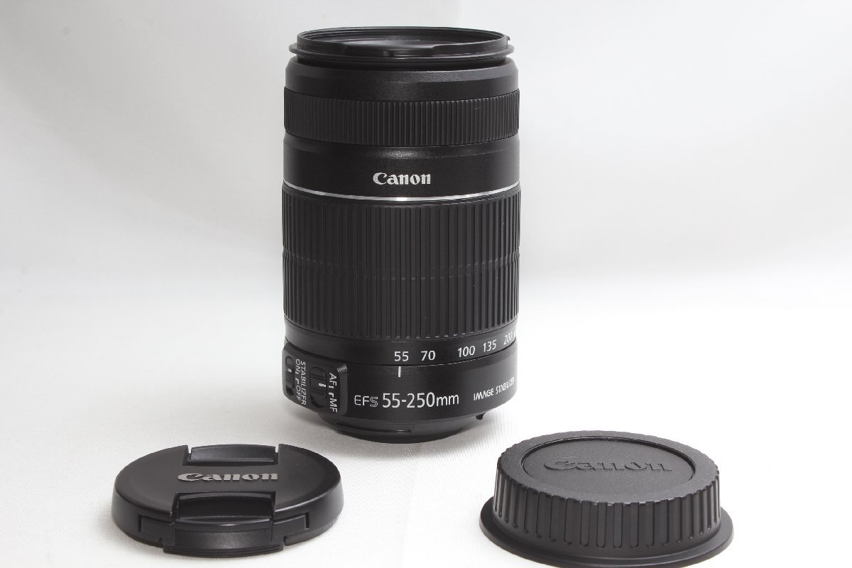 ★極美品★Canon キヤノン EF-S 55-250mm IS Ⅱ レンズ★送料無料_画像4