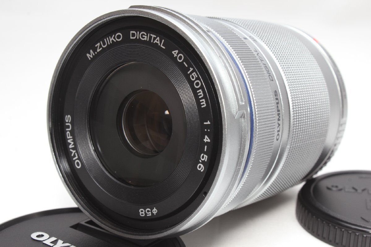 ★極美品★OLYMPUS オリンパス M.ZUIKO 40-150mm R シルバー★送料無料_画像1