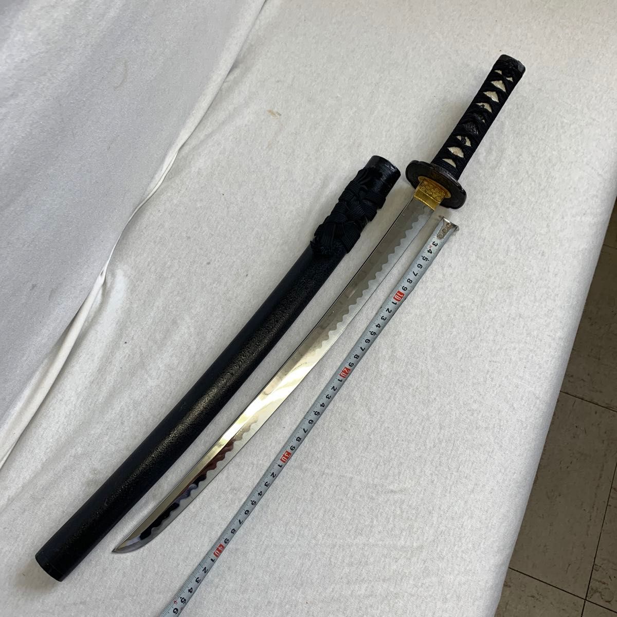 模造刀　　脇差　 武具　 日本刀　　刀身約46cm 現状品　　保管品