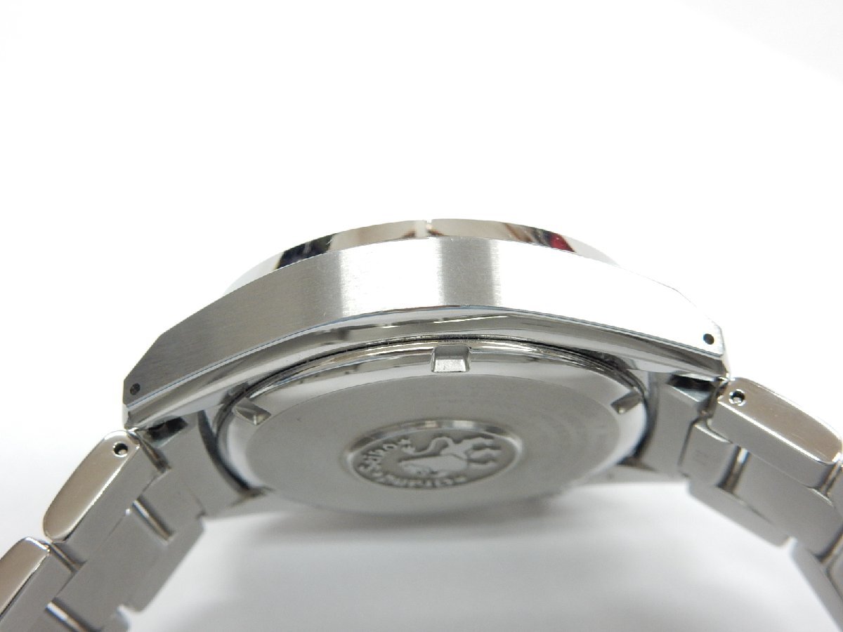 24年2月公式メンテ済【美品】グランドセイコー Grand Seiko スポーツコレクション クォーツ SBGX343 23年4月購入 ブラック メンズ 腕時計の画像6